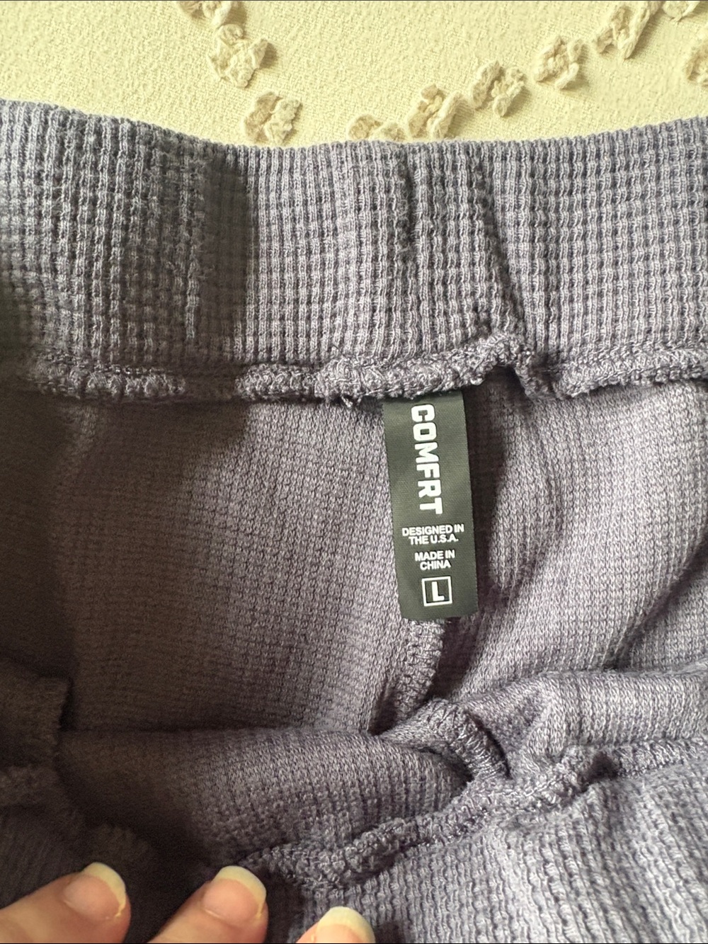 Comfrt Drawstring Lounge Pants - - Picture 3 of 4